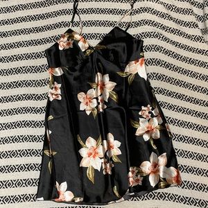 Shein floral silk slip dress! π€